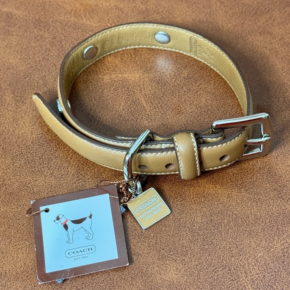 COACH Dog Collar